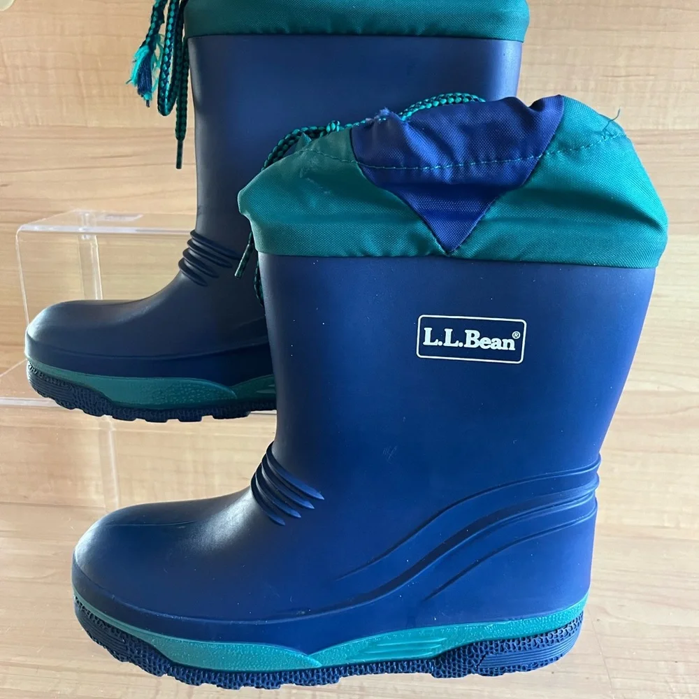 Winter rain rubber boots L.L.BEAN